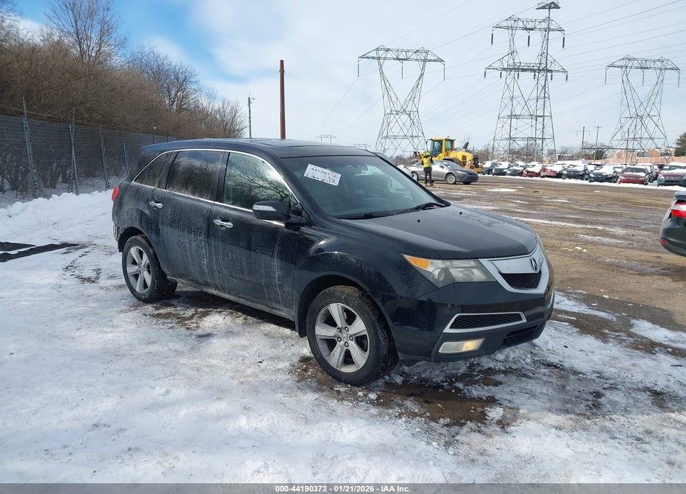 2010 ACURA MDX TECHNOLOGY PACKAGE VIN: 2HNYD2H68AH510728