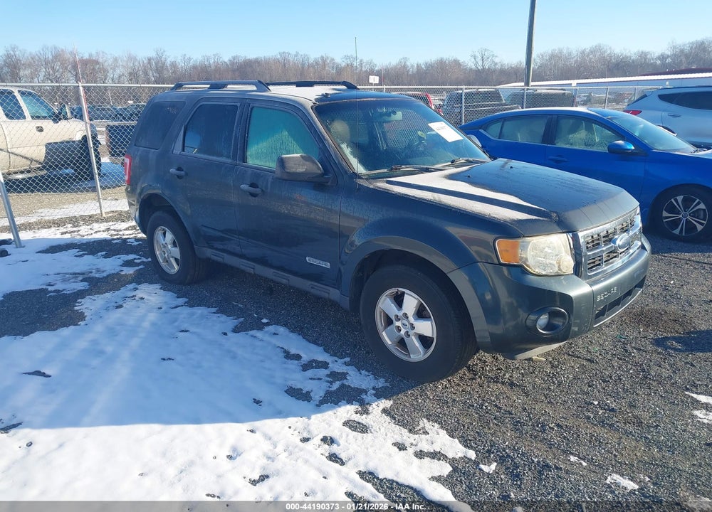 2008 FORD ESCAPE XLT VIN: 1FMCU03ZX8KE63092