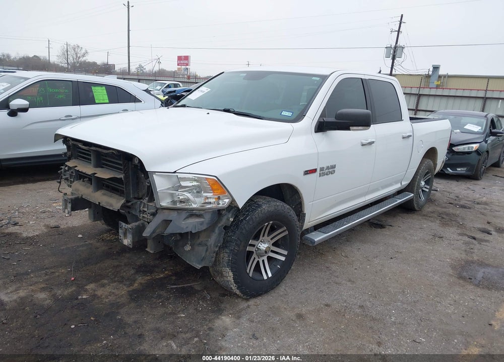 2016 RAM 1500 LONE STAR VIN: 1C6RR7LM1GS417590