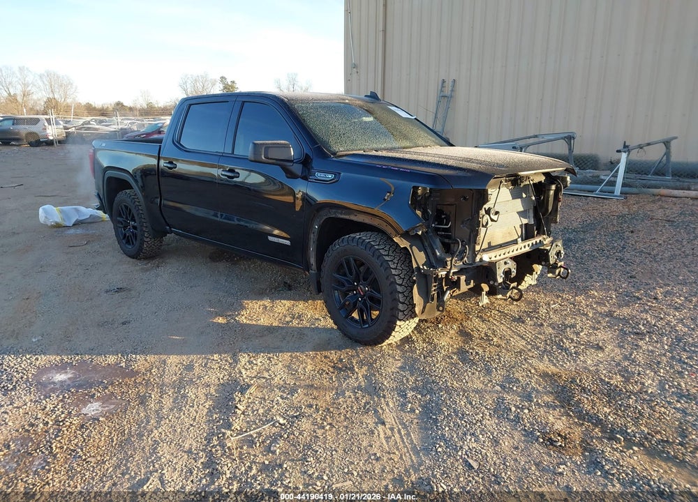 2024 GMC SIERRA 1500 4WD  SHORT BOX ELEVATION WITH 3SB VIN: 3GTUUCED4RG109296