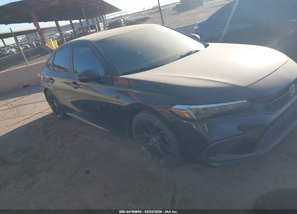 2022 HONDA CIVIC SPORT VIN: 2HGFE2F57NH574934