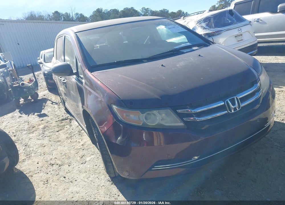 2014 HONDA ODYSSEY LX VIN: 5FNRL5H21EB111795