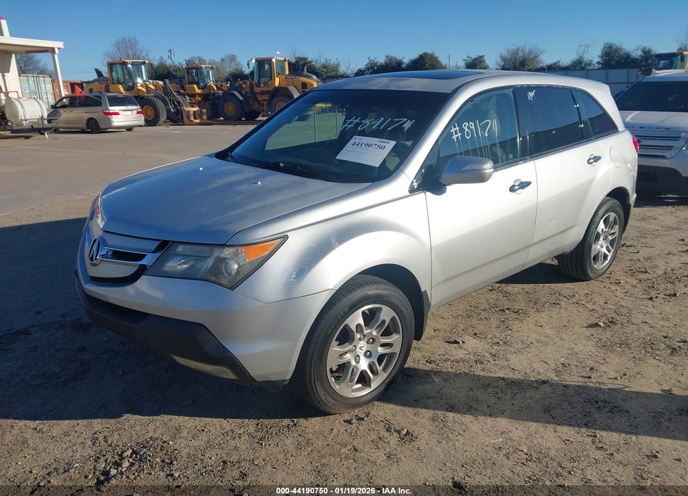 2008 ACURA MDX TECHNOLOGY PACKAGE VIN: 2HNYD28388H529134