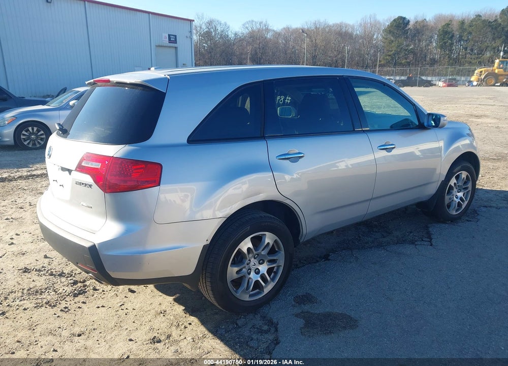 2008 ACURA MDX TECHNOLOGY PACKAGE VIN: 2HNYD28388H529134