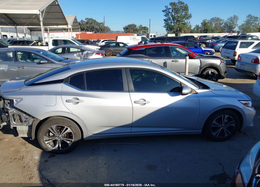 2022 NISSAN SENTRA SV XTRONIC CVT VIN: 3N1AB8CV7NY320257