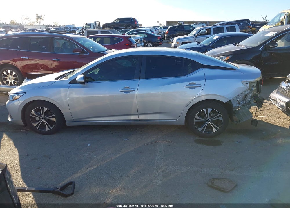 2022 NISSAN SENTRA SV XTRONIC CVT VIN: 3N1AB8CV7NY320257