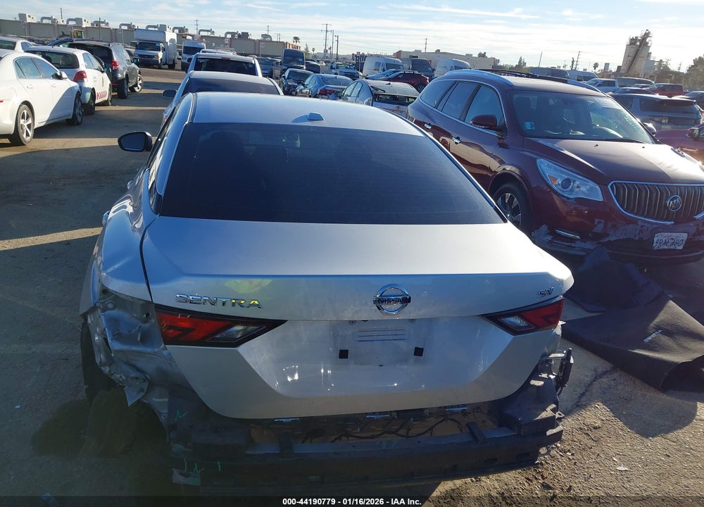 2022 NISSAN SENTRA SV XTRONIC CVT VIN: 3N1AB8CV7NY320257