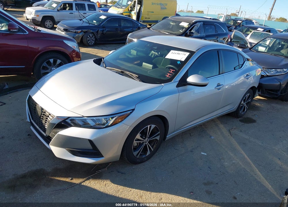 2022 NISSAN SENTRA SV XTRONIC CVT VIN: 3N1AB8CV7NY320257