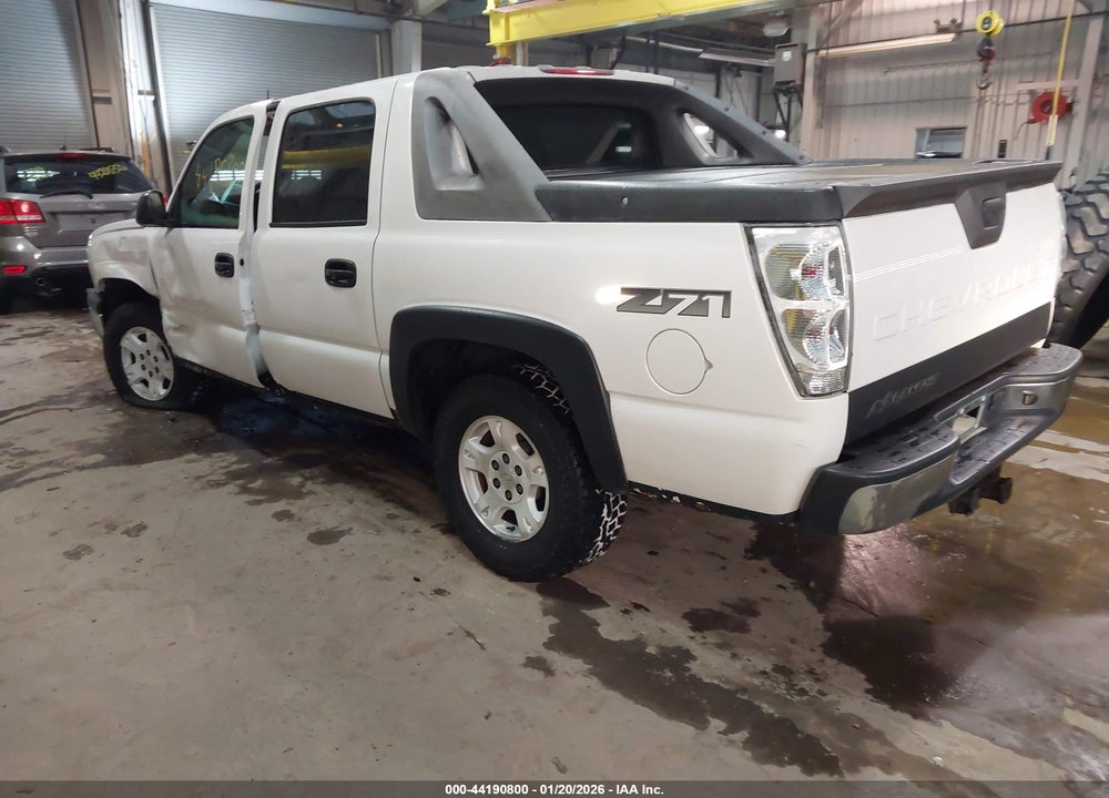 2004 CHEVROLET AVALANCHE 1500 VIN: 3GNEK12T24G210296