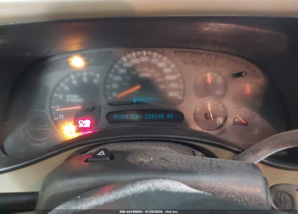 2004 CHEVROLET AVALANCHE 1500 VIN: 3GNEK12T24G210296