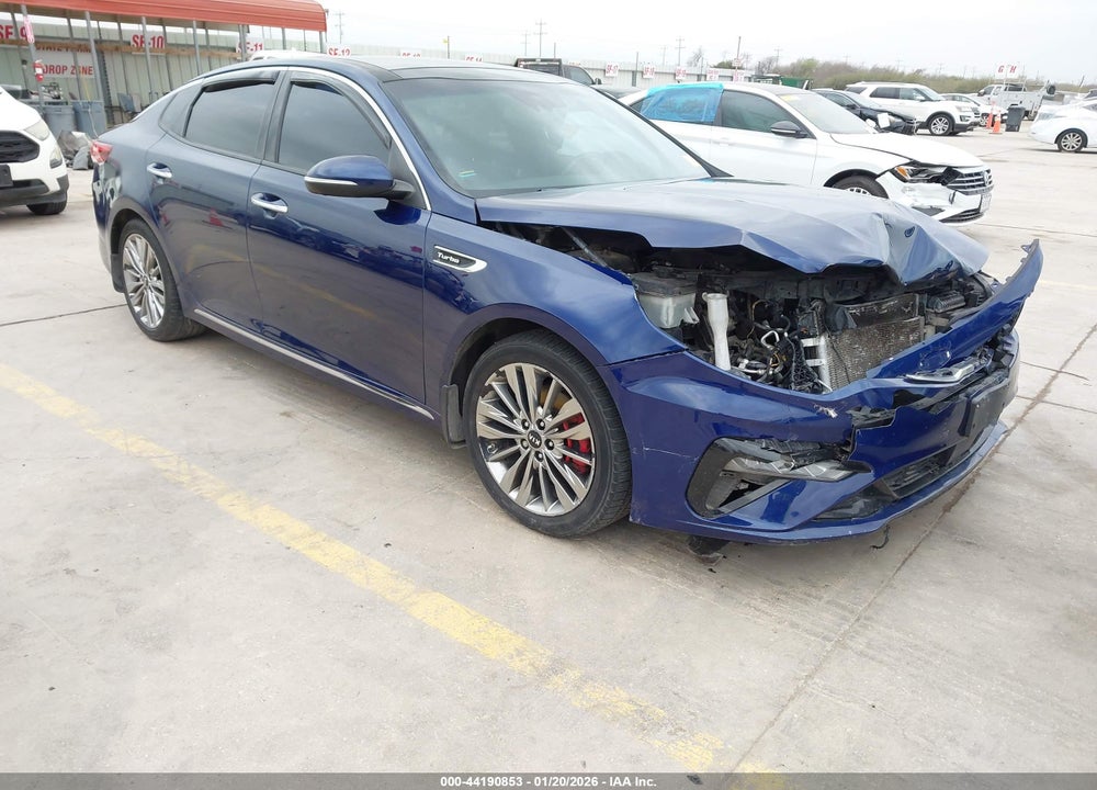 2019 KIA OPTIMA SX TURBO VIN: 5XXGV4L25KG340363