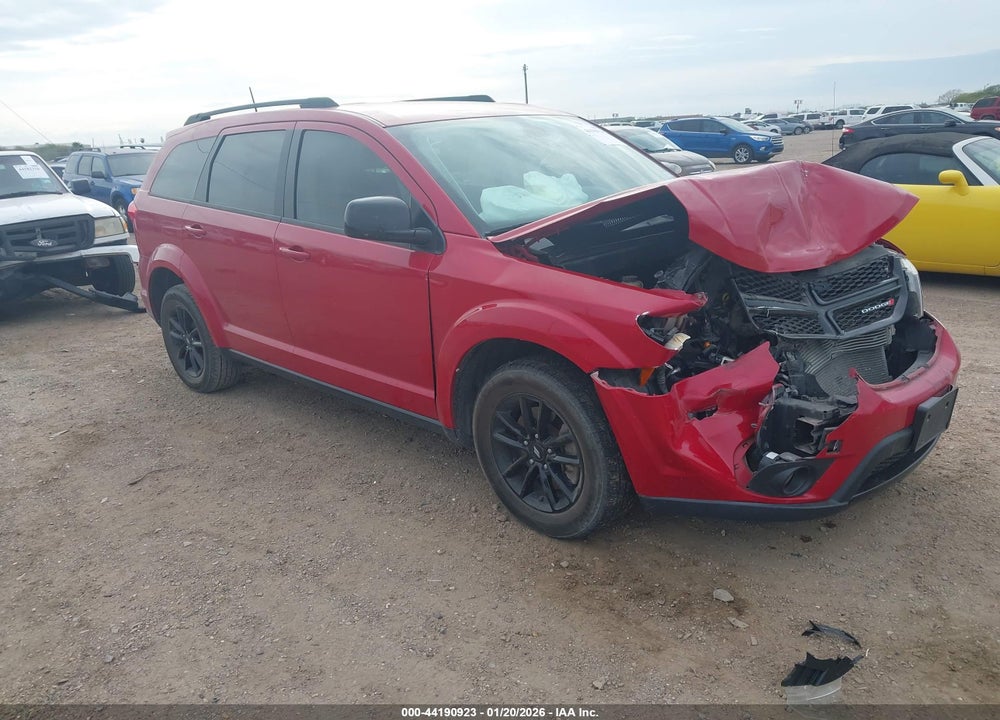 2019 DODGE JOURNEY SE VIN: 3C4PDCBB8KT848474