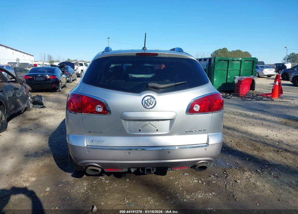 2012 BUICK ENCLAVE LEATHER VIN: 5GAKRCED7CJ279409