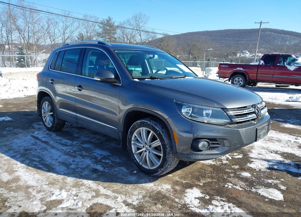2014 VOLKSWAGEN TIGUAN SE VIN: WVGBV3AX4EW604254