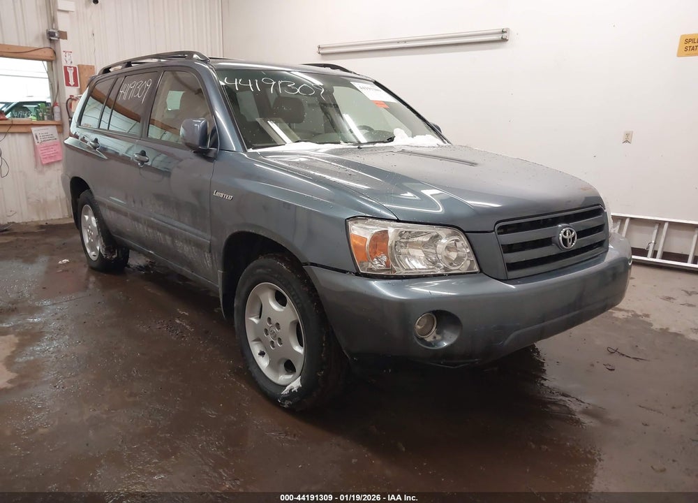 2005 TOYOTA HIGHLANDER LIMITED V6 VIN: JTEEP21A950073861