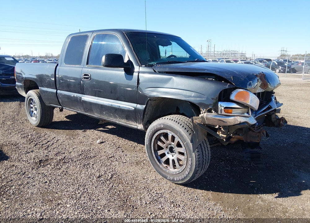 2005 SIERRA GMC  1500 SLE VIN: 1GTEK19B95E295619