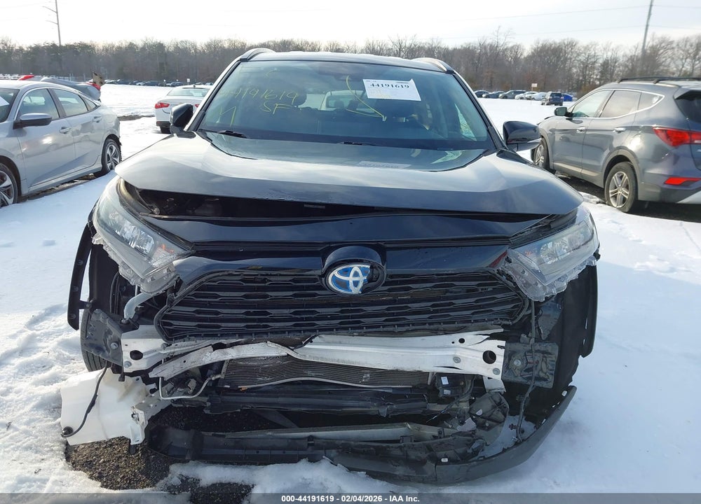 2022 TOYOTA RAV4 HYBRID LE VIN: 4T3MWRFV1NU057480