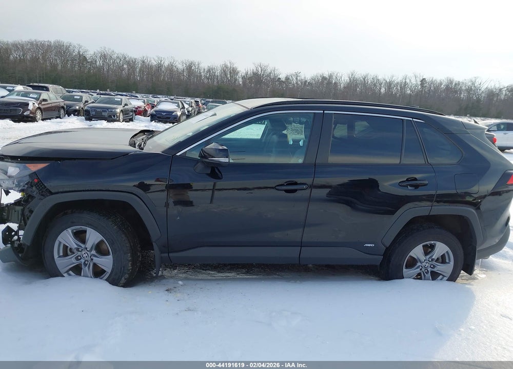 2022 TOYOTA RAV4 HYBRID LE VIN: 4T3MWRFV1NU057480