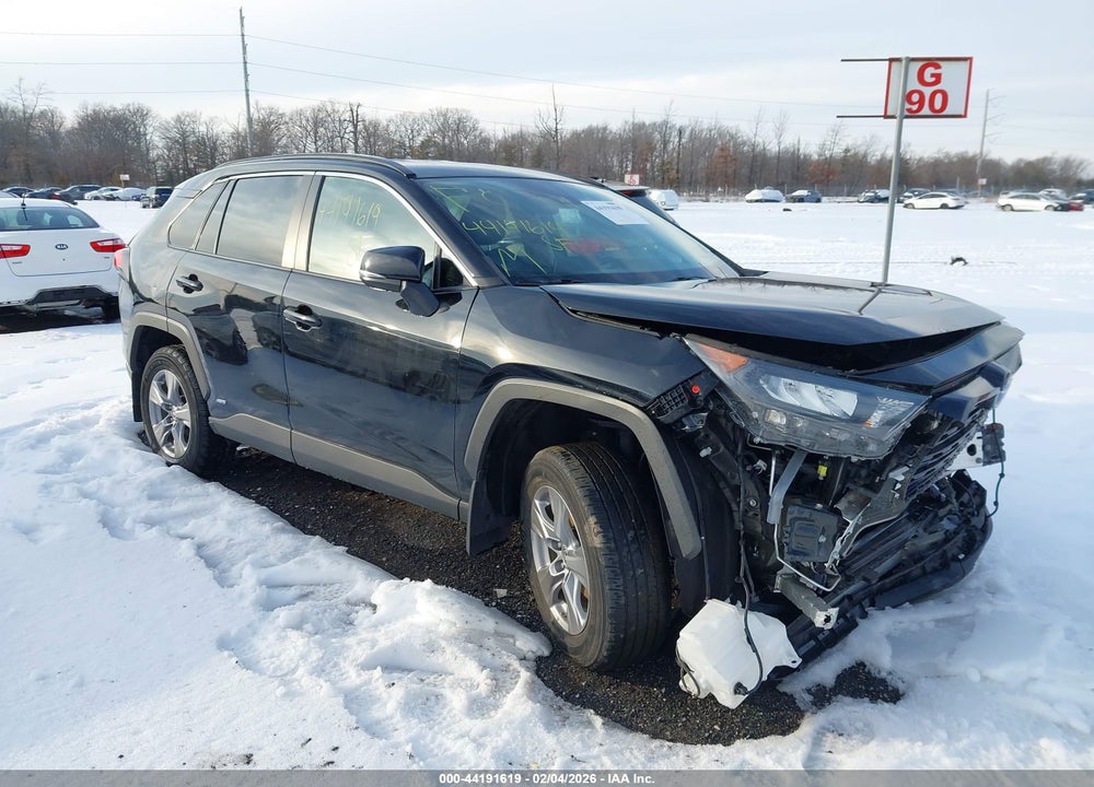 2022 TOYOTA RAV4 HYBRID LE VIN: 4T3MWRFV1NU057480