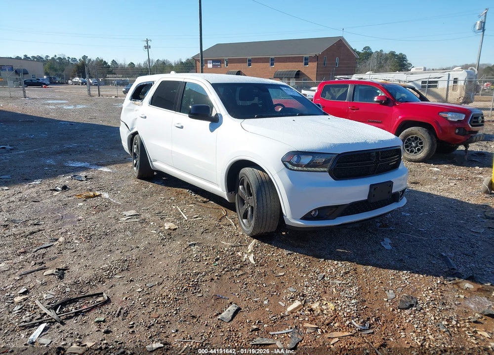 2018 DODGE DURANGO SXT RWD VIN: 1C4RDHAG8JC186442