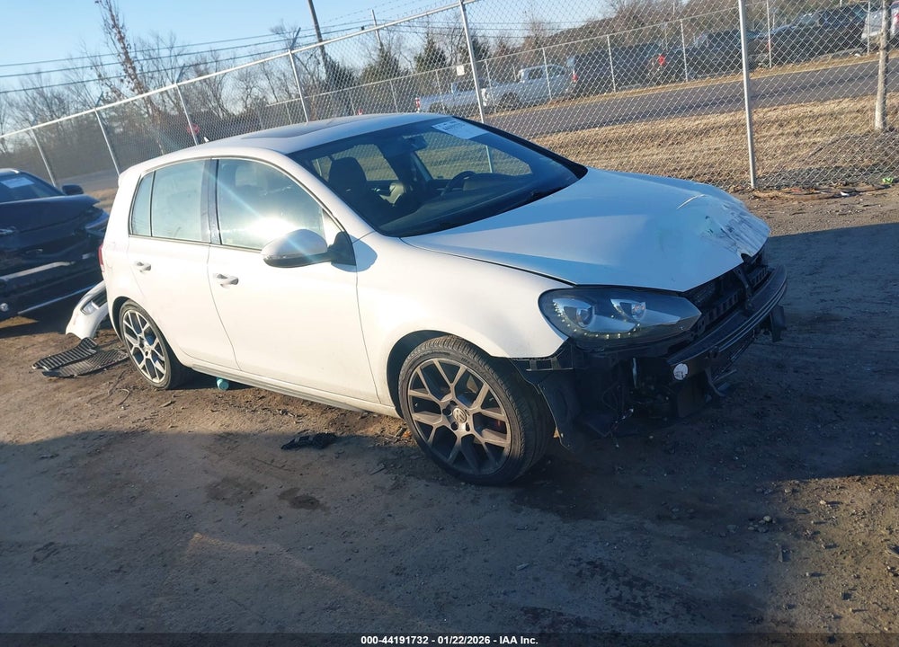 2013 VOLKSWAGEN GTI VIN: WVWHD7AJ2DW126743