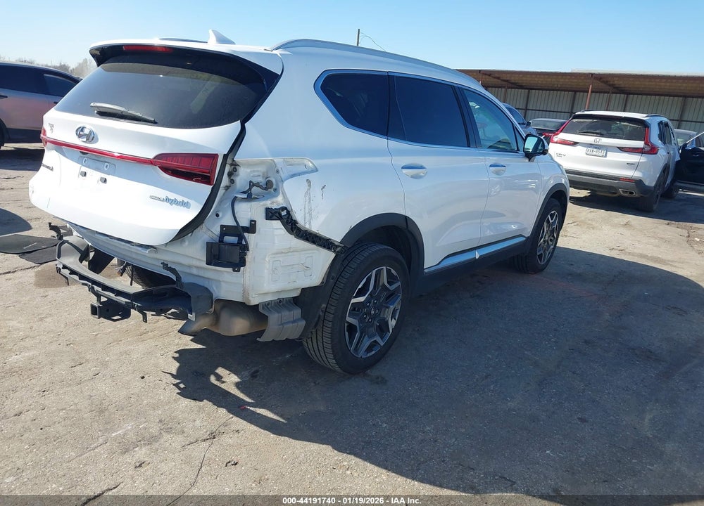 2022 HYUNDAI SANTA FE HYBRID LIMITED VIN: KM8S5DA15NU020135