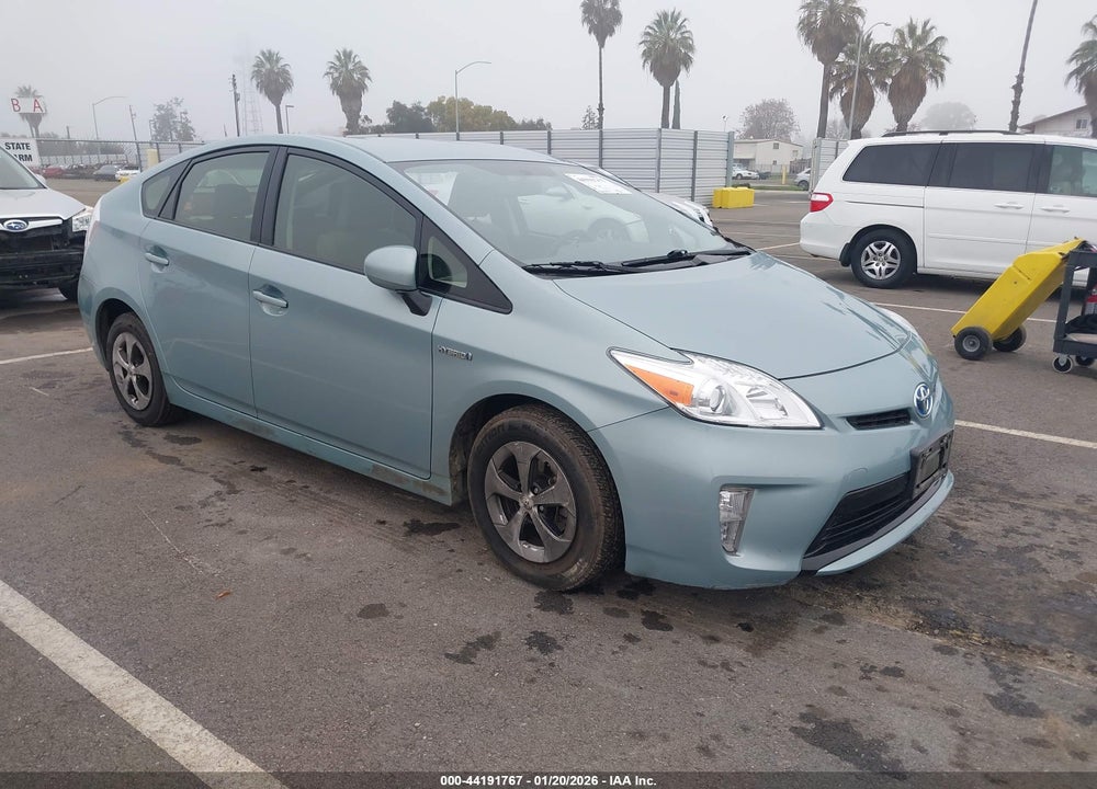 2014 TOYOTA PRIUS THREE VIN: JTDKN3DU9E1754542
