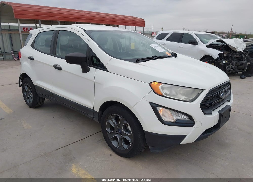 2019 FORD ECOSPORT S VIN: MAJ3S2FE0KC272495