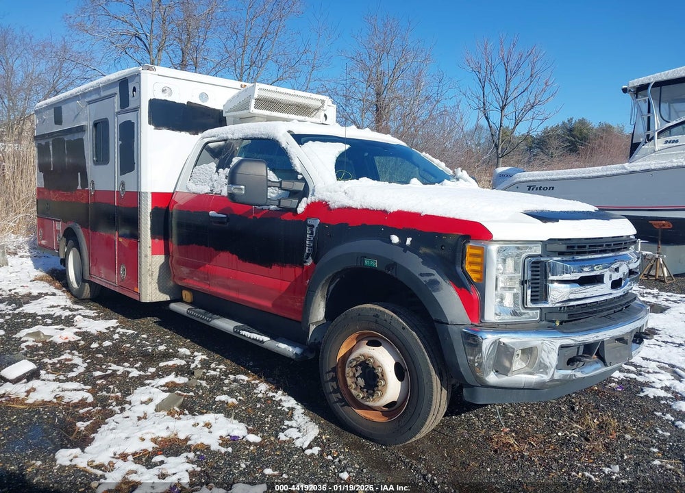 2017 FORD F550 SUPER VIN: 1FD0X5HT7HEE07587