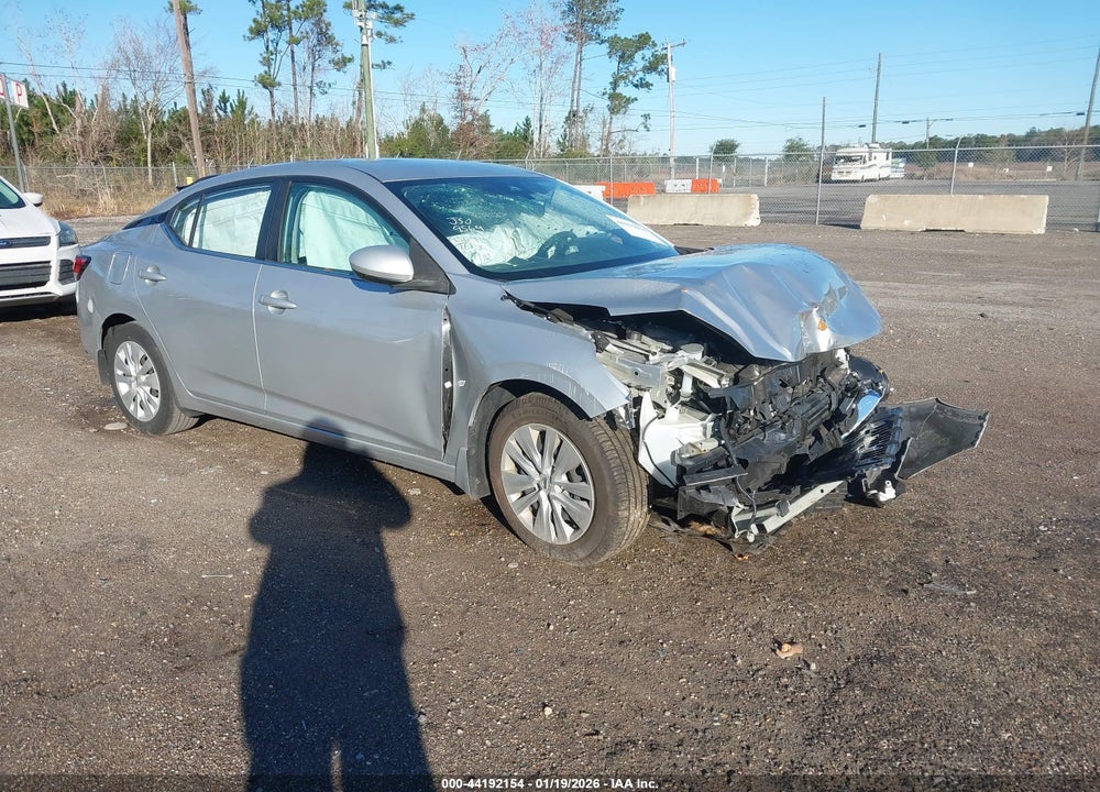 2022 NISSAN SENTRA S XTRONIC CVT VIN: 3N1AB8BV8NY229564