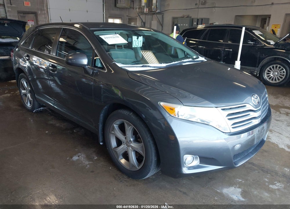 2012 TOYOTA VENZA LE V6 VIN: 4T3BK3BB5CU068068