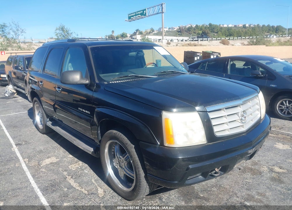 2002 CADILLAC ESCALADE STANDARD VIN: 1GYEK63NX2R103168