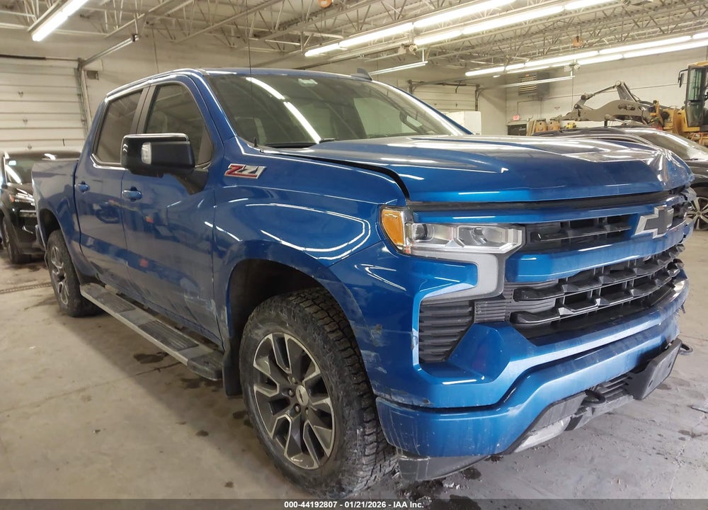2022 CHEVROLET SILVERADO 1500 4WD  SHORT BED RST VIN: 1GCUDEED3NZ550441