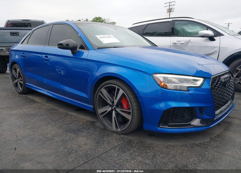 2018 AUDI RS 3 2.5T VIN: WUABWGFF7J1905717