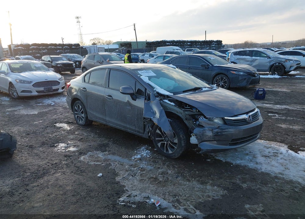 2012 HONDA CIVIC SDN LX VIN: 19XFB2F52CE378139