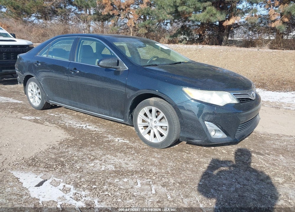 2012 TOYOTA CAMRY XLE V6 VIN: 4T1BK1FKXCU505196