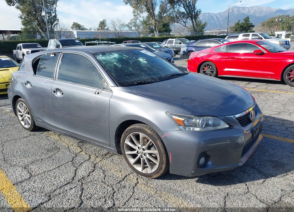 2012 LEXUS CT 200H VIN: JTHKD5BH2C2056090