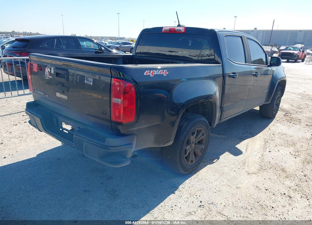 2020 CHEVROLET COLORADO 4WD  SHORT BOX LT VIN: 1GCGTCEN8L1189703