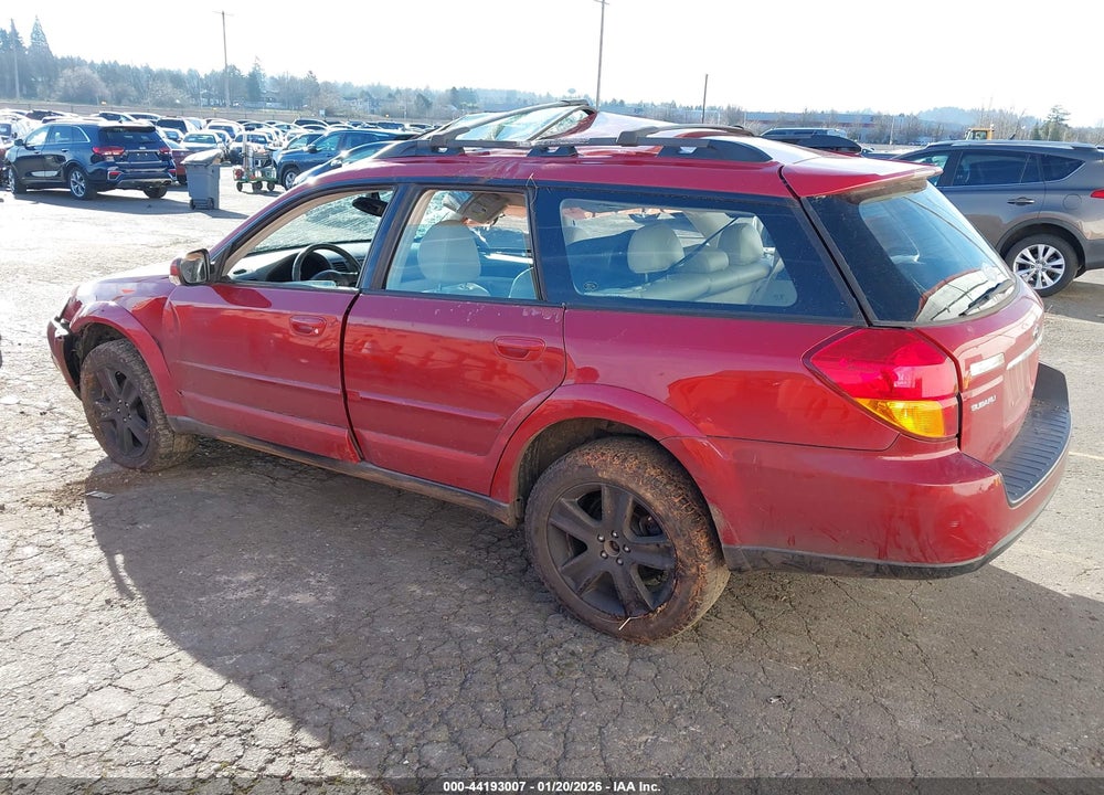 2005 SUBARU OUTBACK 2.5XT LIMITED VIN: 4S4BP67C356322249