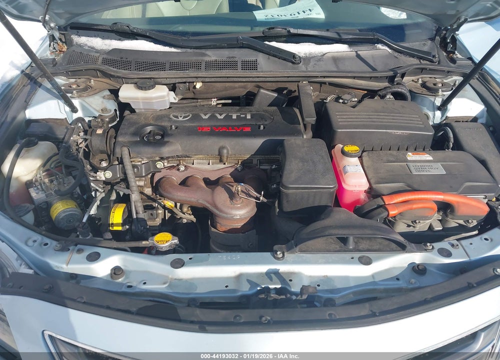 2009 TOYOTA CAMRY HYBRID VIN: 4T1BB46K29U105496