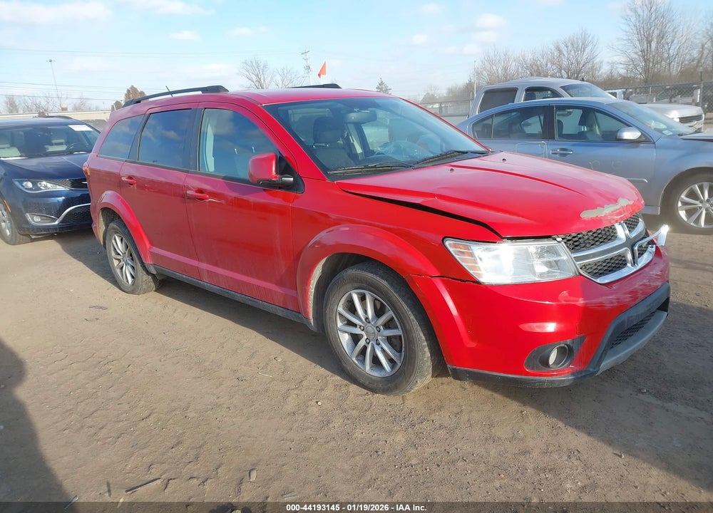 2013 DODGE JOURNEY SXT VIN: 3C4PDCBB1DT510160