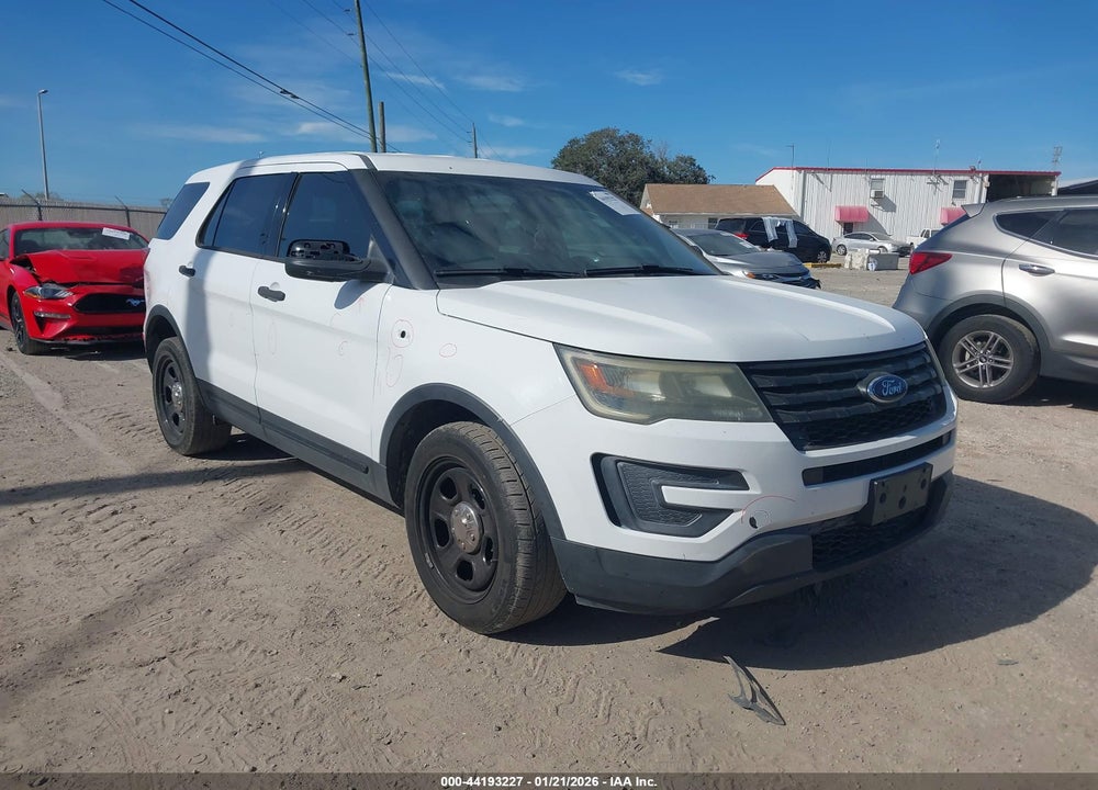 2016 FORD UTILITY POLICE INTERCEPTOR VIN: 1FM5K8AR0GGA46856