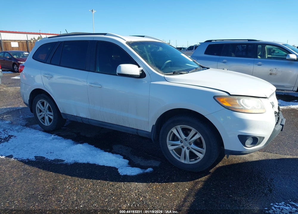 2011 HYUNDAI SANTA FE SE VIN: 5XYZHDAG5BG019112