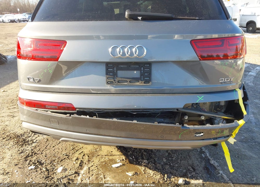 2017 AUDI Q7 3.0T PREMIUM VIN: WA1LAAF79HD013767
