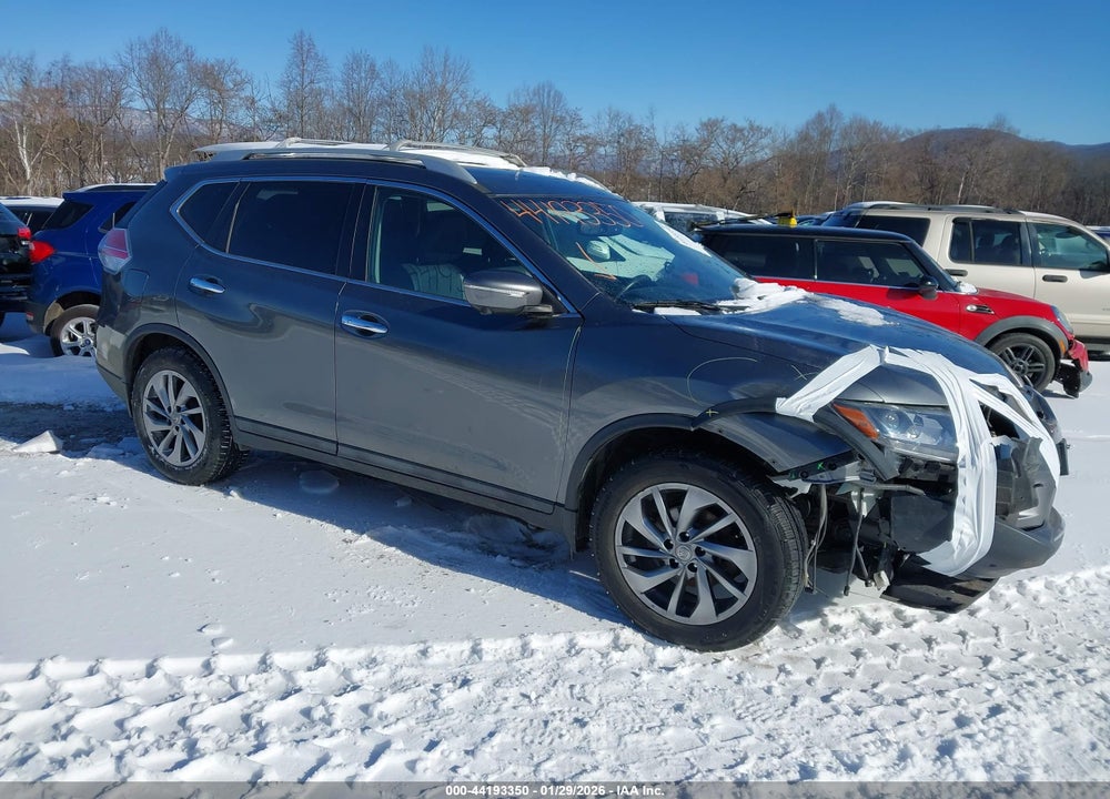 2015 NISSAN ROGUE SL VIN: 5N1AT2MV5FC825208