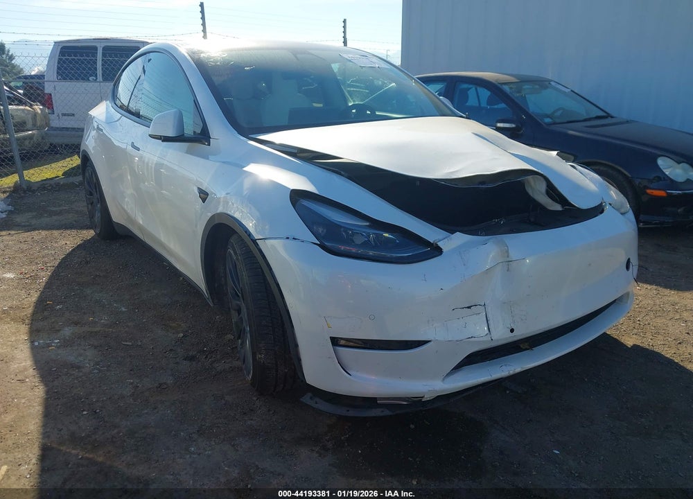 2022 TESLA MODEL Y PERFORMANCE DUAL MOTOR ALL-WHEEL DRIVE VIN: 7SAYGDEF3NF342380