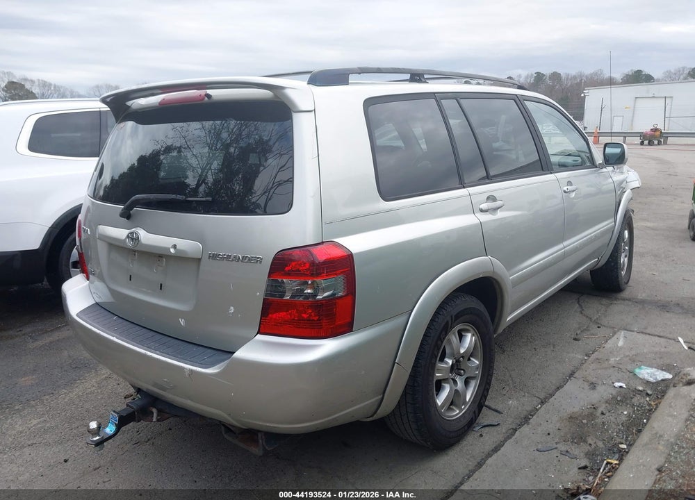 2004 TOYOTA HIGHLANDER V6 VIN: JTEGP21A640030506