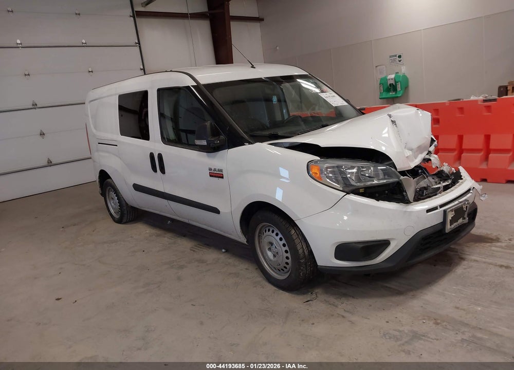 2022 RAM PROMASTER CITY CARGO VAN VIN: ZFBHRFAB0N6Y60449