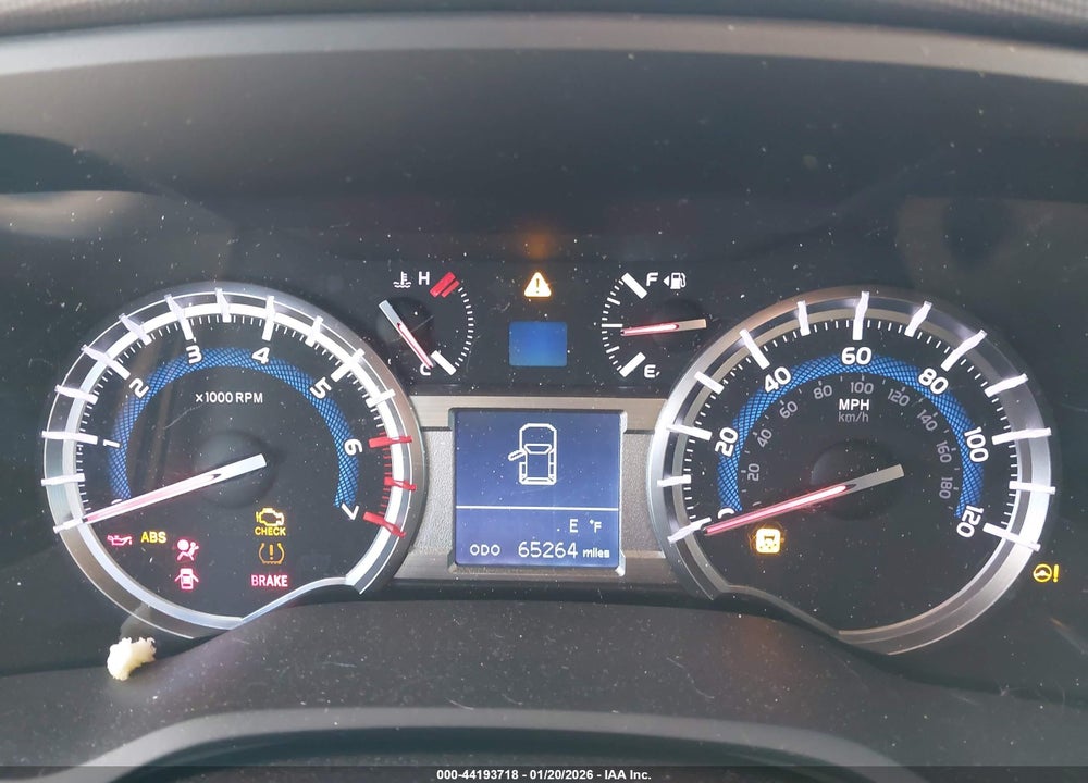 2019 TOYOTA 4RUNNER LIMITED VIN: JTEBU5JR4K5724184
