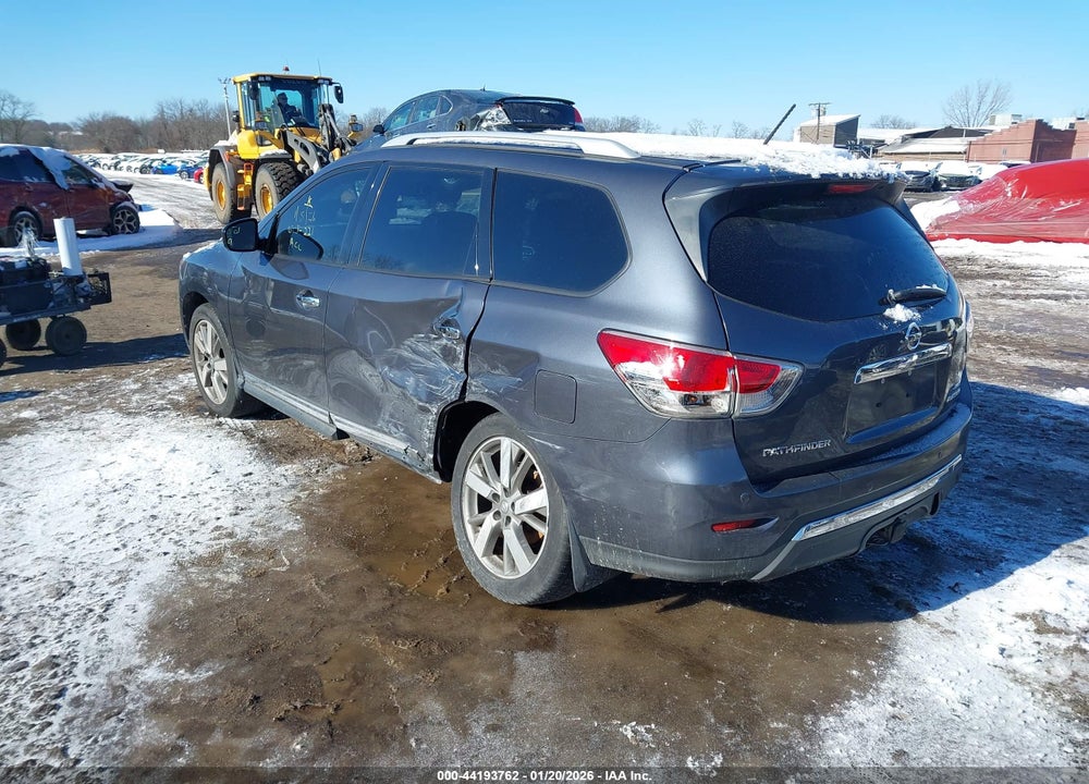 2014 NISSAN PATHFINDER PLATINUM VIN: 5N1AR2MM3EC611936